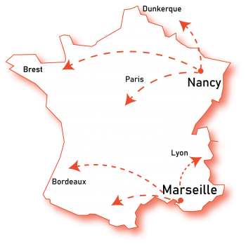 carte france CM